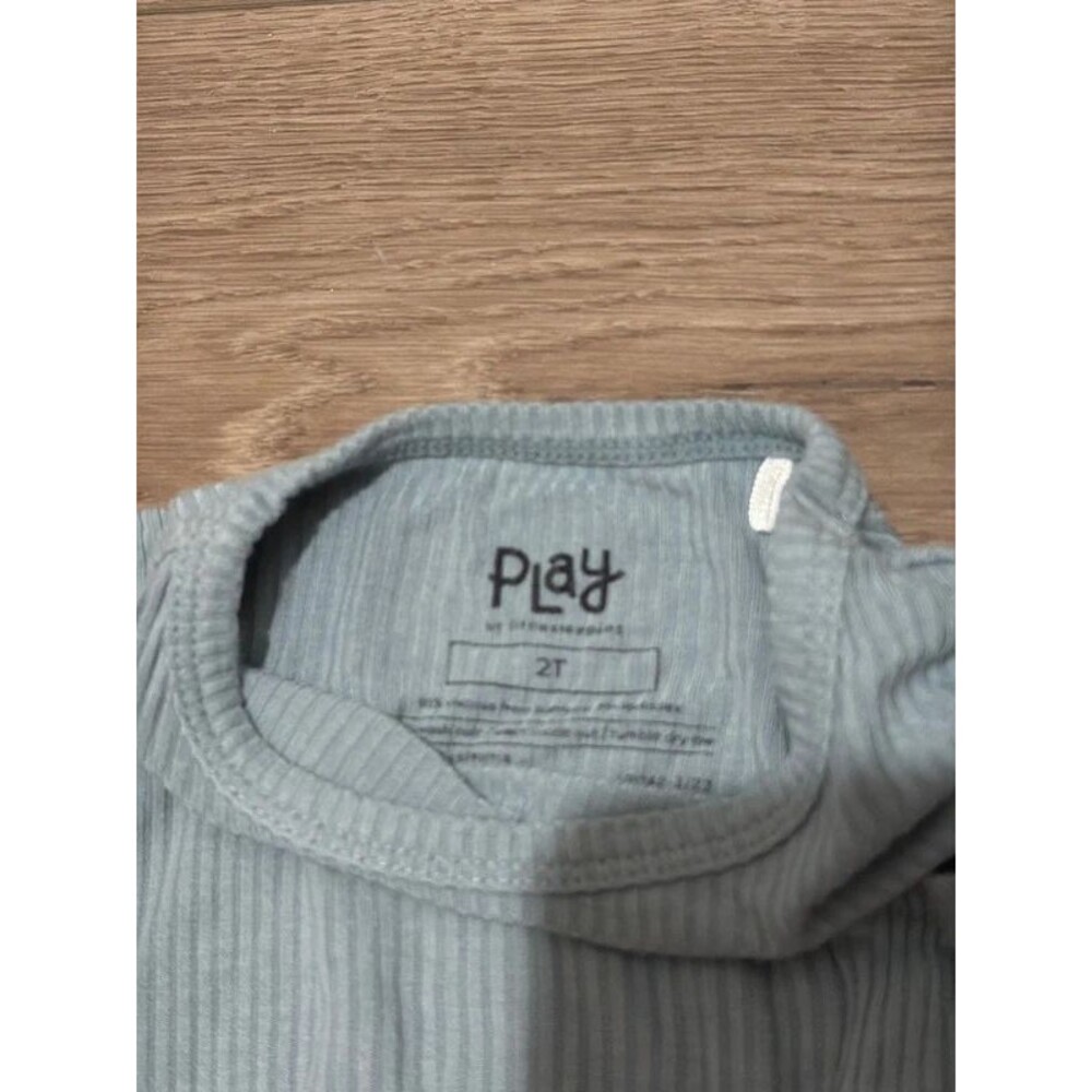 Little Sleepies Play Ribbed Tee - Picture 3 of 3